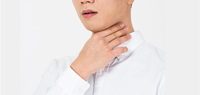 목에 통증및 이물감